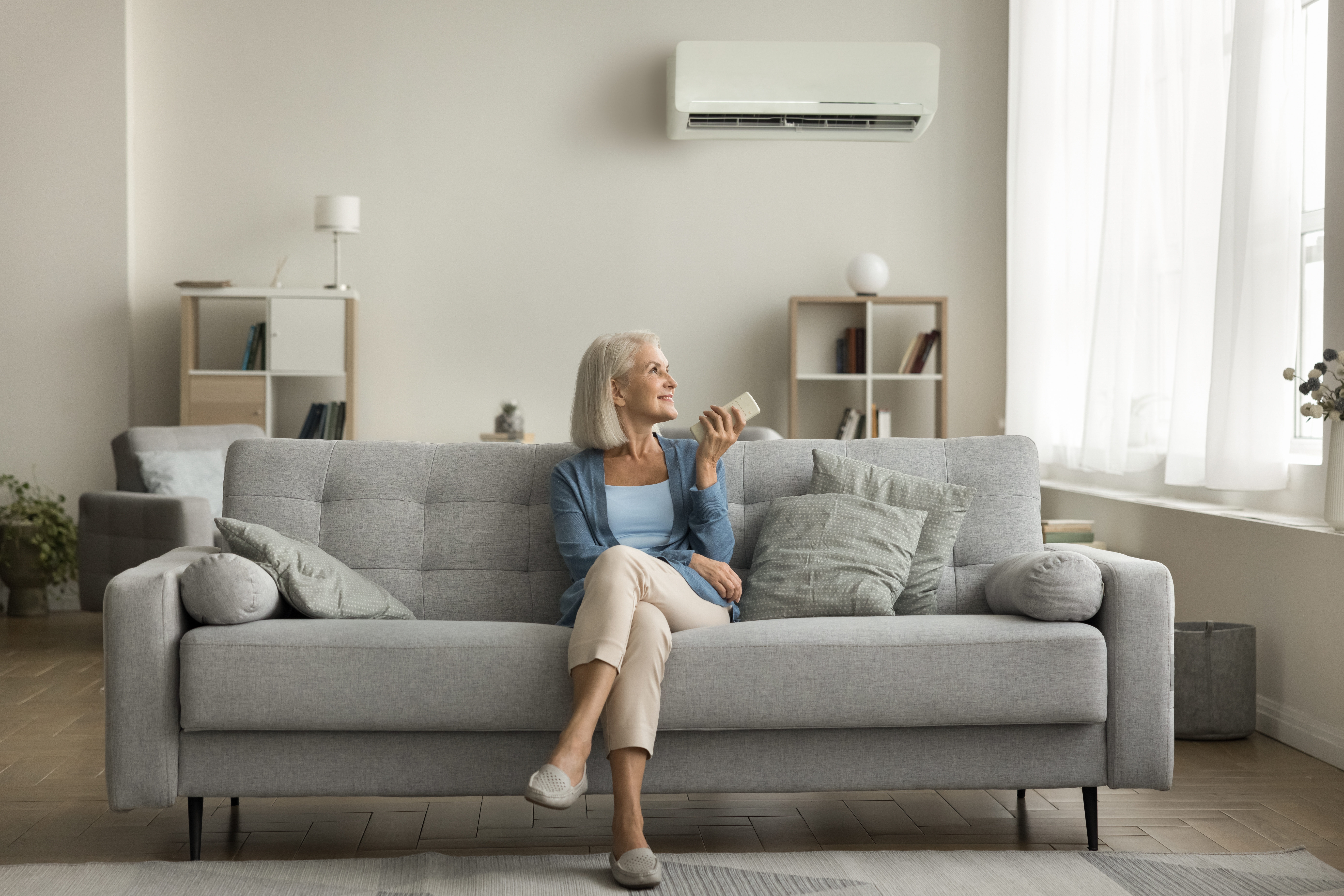 Airco gebruiken om te koelen en verwarmen